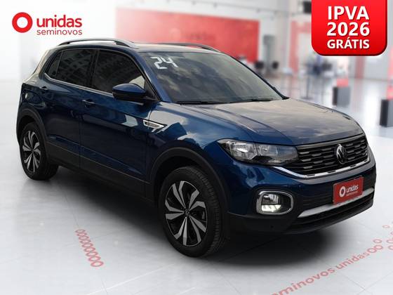 VOLKSWAGEN T-CROSS 1.4 250 TSI TOTAL FLEX HIGHLINE AUTOMÁTICO VOLKSWAGEN T-CROSS 1.4 250 TSI TOTAL FLEX HIGHLINE AUTOMÁTICO